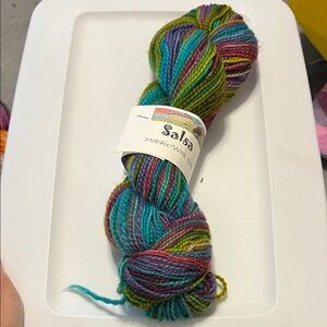 Dancing Leaf Farm Salsa Mohair/Wool Yarn